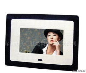 商務(wù)新寵 7寸數(shù)碼相框機(jī)——集電子相冊(cè)、廣告機(jī)與高端禮品于一體